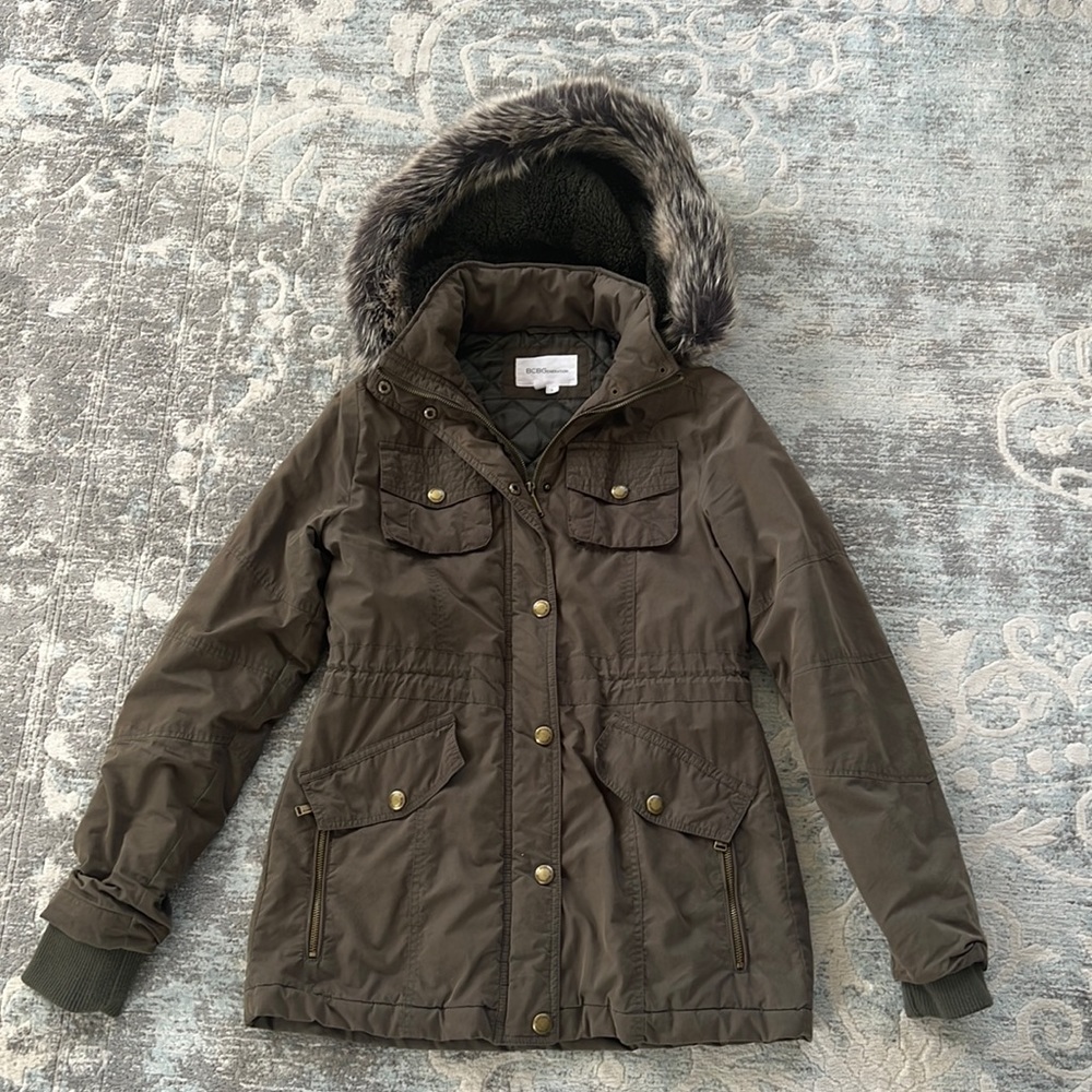 Bcbgeneration Olive Coat - image 1